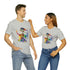 Rainbow Belly Dancer in Motion - Short Sleeve Tee